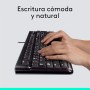 Logitech MK120 Combo Teclado y Ratón Óptico con Cable para Windows, Teclado de Tamaño Completo, USB Plug-and-Play, Compatible