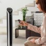 Rowenta Eole Compact 30 W Mini Portable Fan, Airflow 3D with 3 Air Speeds and Quiet System 45dB, Powerful, Modern, Bladeless,