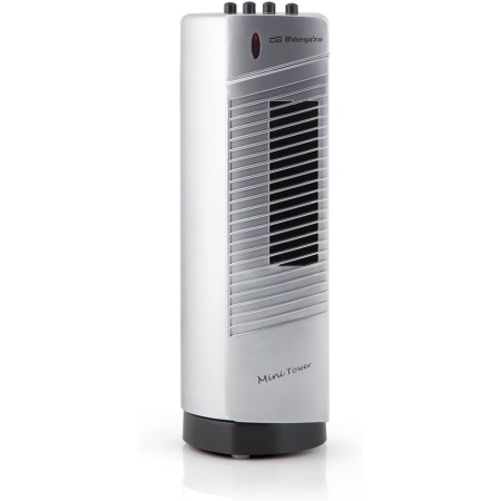 Orbegozo TM 0915 – Mini Desktop Tower Fan, 30 W, Grey/Black