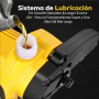 ElectroPrime© Mini Motosierra Bateria | 6000mAh 21V 2 Baterias | 6 Pulgadas 880W | Engrasador Automatico | Incluye 11 Accesorios