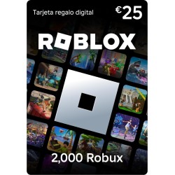 Tarjeta regalo de Roblox - 2,000 Robux [ordenador, móvil, tableta, Xbox One, Oculus Rift o HTC Vive]
