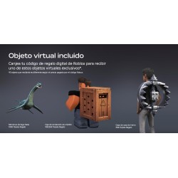 Tarjeta regalo de Roblox - 2,000 Robux [ordenador, móvil, tableta, Xbox One, Oculus Rift o HTC Vive]
