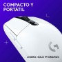 Logitech G305 LIGHTSPEED Ratón Gaming Inalámbrico, Captor HERO 12K, 12,000 DPI, Ultra-ligero, Batería de 250h, 6 Botones