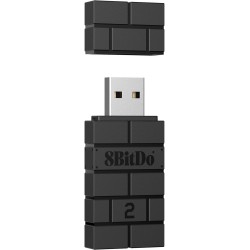 8Bitdo - Wireless USB Adapter 2 for Switch OLED, Windows PC, Mac and Raspberry Pi, PS5, PS4, Switch Pro Controller and More 8Bitdo - Wireless USB Adapter 2 for Switch OLED, Windows PC, Mac and Raspberry Pi, PS5, PS4, Switch Pro Controller and More
