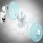 Duronic FN16 40 cm 75W Floor Fan | 4 Speeds | High Performance Ventilation | Metal Blades for Durability | Ideal for Home, Gym,