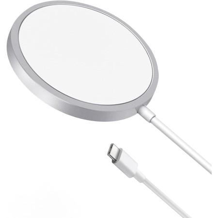 Cargador Inalámbrico Magnético para iPhone, 15W Carga Inalámbrico Rápido Compatible con iPhone 14/15/13/12/11 Pro XS MAX XR X