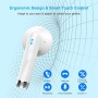 Auriculares Inalámbricos Bluetooth, In Ear Auriculares Bluetooth 5.3 con Reducción de Ruido HD ENC Mic, 50H HiFi Estéreo Cascos