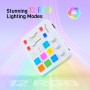 MAONO Mezclador de audio para juegos, interfaz de audio con preamplificador profesional, RGB, Bluetooth, alimentación fantasma