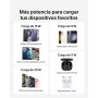 Belkin Cargador Inalámbrico de 15 W, Estación de Carga para iPhone 17, iPhone 16/15 Series, AirPods, Samsung Galaxy S25, Galaxy