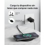 Belkin Cargador Inalámbrico de 15 W, Estación de Carga para iPhone 17, iPhone 16/15 Series, AirPods, Samsung Galaxy S25, Galaxy