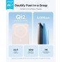 Anker Nano Certificado Qi2 15W Power Bank Magsafe ultradelgada de 5000 mAh, Cargador portátil Compatible con MagSafe,diseño