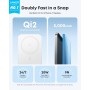 Anker Nano Certificado Qi2 15W Power Bank Magsafe ultradelgada de 5000 mAh, Cargador portátil Compatible con MagSafe,diseño