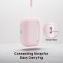 ORNARTO Funda para AirPods Pro 3 (2025), Silicona Líquida Premium (Interior Rígido Indeformable), con Cordón y Herramienta de