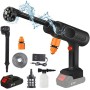 Limpiador de Alta presión con batería, 21 V, portátil, con 1 baterías de 7500 mAh, Boquilla 6 en 1, máx. 95 Bar, Limpiador de