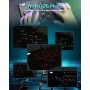 Sehawei Arcade Fight Stick,16 Keys Aluminum Alloy Game Keyboard,Street Fight Keypad with Turbo Functions & Custom RGB for