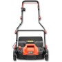 FUXTEC Escarificador Eléctrico FX-EV320ECO, aireador de césped con 1300 W de Potencia, Ancho de Trabajo de 32 cm y ajustes de