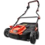 FUXTEC Escarificador Eléctrico FX-EV320ECO, aireador de césped con 1300 W de Potencia, Ancho de Trabajo de 32 cm y ajustes de