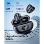 Paekole Auriculares Inalámbricos Deportivos, 2025 Auriculare Deportivos Conduccion Ósea Bluetooth 5.4, Open-Ear Inalambricos con