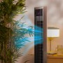 Cecotec Ventilador de Torre EnergySilence 9090 Skyline Ionic de 47", 45 W, Ionizador, Pantalla LED táctil, Mando a distancia, 3
