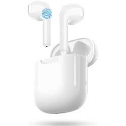 Auriculares Inalámbricos Bluetooth, In Ear Auriculares Bluetooth 5.3 con Cancelacion Ruido HD Mic, 48H Cascos Inalambricos de Auriculares Inalámbricos Bluetooth, In Ear Auriculares Bluetooth 5.3 con Cancelacion Ruido HD Mic, 48H Cascos Inalambricos de