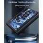 PXN 008 Arcade Stick - Arcade Fight Stick with 360° Circular Joystick, Blue-Switch Mechanical Keys and Turbo Function - Arcade