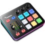 MAONO Mezclador de audio para juegos, interfaz de audio con preamplificador profesional, RGB, Bluetooth, alimentación fantasma