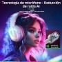 Fachixy FC200 Cascos Gaming para PS5, PS4, PC, Xbox One, Switch, Auriculares Gaming Cancelación de Ruido, Cascos con Microfono