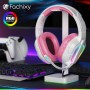 Fachixy FC200 Cascos Gaming para PS5, PS4, PC, Xbox One, Switch, Auriculares Gaming Cancelación de Ruido, Cascos con Microfono