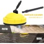 Limpiador de patio de superficie de alta presión, para K1 K2 K3 K4 K5 K7, para accesorio de limpiador de patio Karcher, cepillo