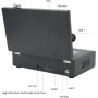 Mini Portable Arcade Game Console, 6067 in 1 Flip Handheld Arcade Controller Pandora Box, Retro 3D Video Games with Detachable