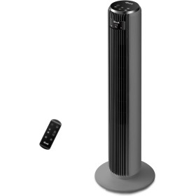 LEVOIT Tower Fan with Remote Control, Quiet Fan 23dB and 39W, 90° Oscillation with 7 m/s, 4 Modes 5 Speeds, 12H Timer, Easy to