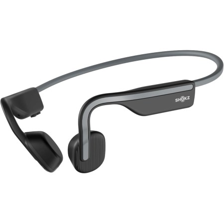 SHOKZ OpenMove Auriculares conducción ósea,Open-Ear Auriculares Deportivos inalámbricos con Bluetooth y micrófono, Resistentes