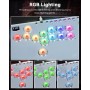 Sehawei Arcade Fight Stick, Street Fight Game Keyboard for PS4/Switch/PC/PS3/Steam Fighting Arcade Game Keypad with Turbo