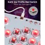Sehawei Arcade Fight Stick, Street Fight Game Keyboard for PS4/Switch/PC/PS3/Steam Fighting Arcade Game Keypad with Turbo