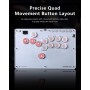 Sehawei Arcade Fight Stick, Street Fight Game Keyboard for PS4/Switch/PC/PS3/Steam Fighting Arcade Game Keypad with Turbo