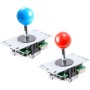 Hikig 2 Player USB LED Encoder for PC Games 8 Way Stick Controllers + 20 x LED Buttons for Arcade DIY Kits Parts Mame Raspberry