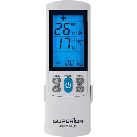 Superior Electronics AirCo Plus 8K, control remoto universal para acondicionadores de aire