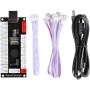 Hikig 2 Player USB LED Encoder for PC Games 8 Way Stick Controllers + 20 x LED Buttons for Arcade DIY Kits Parts Mame Raspberry