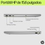 HP Ordenador portátil 15.6" FHD (Intel Core i5-1334U, 16GB RAM, 1TB SSD, Intel Iris Xe Graphics, Sin Sistema Operativo) Plata y