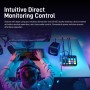 MAONO Mezclador de audio para juegos, interfaz de audio con preamplificador profesional, RGB, Bluetooth, alimentación fantasma