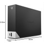 Seagate One Touch Hub 4TB, Unidad De Disco Duro Externo, USB-C, USB 3.0, para ordenadores de sobremesa, portátiles y Mac,