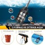 Hidrolimpiadora de Alta Presión, 45 Bar Pistola de Agua a Presión Portátil con Batería 3000mAh,Boquilla Ajustable 6 en
