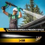 Hidrolimpiadora de Alta Presión, 45 Bar Pistola de Agua a Presión Portátil con Batería 3000mAh,Boquilla Ajustable 6 en