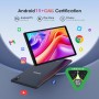 PIXPEAK 7" Tableta para niños, Android 14 Tablet, 36GB RAM 128GB ROM (SD Expandible), Android Kids Tablet, Control Parental,