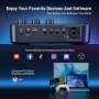 MAONO Mezclador de audio para juegos, interfaz de audio con preamplificador profesional, RGB, Bluetooth, alimentación fantasma