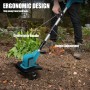 Motoazada inalámbrica para batería Makita 18V, motoazada a batería con motor Brushless, altura ajustable, ancho de trabajo 20