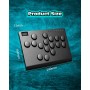 Semaiki Arcade Stick, M16 Arcade Fighting Stick for PS4 / Switch/PC / PS3, Street Fight Keyboard with Turbo and Custom RGB