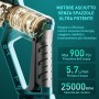 Geevorks Hidrolimpiadora de Alta Presión Inalámbrica,21 V Hidrolimpiadora Bateria Portátil,62 Bar 900 PSI,Boquilla 6 en 1,2