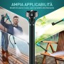 Geevorks Hidrolimpiadora de Alta Presión Inalámbrica,21 V Hidrolimpiadora Bateria Portátil,62 Bar 900 PSI,Boquilla 6 en 1,2
