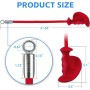 EG STARTS Arcade Cabinet Parts 2X 8 Way Joystick + 16x LED pulsador Iluminado + 2 Jugadores + Botones de Monedas para Raspberry